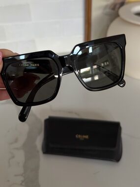 Celine Black Square Sunglasses